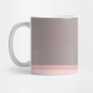 A scarce mix of Wenge, Grey, Lotion Pink and Soft Pink stripes. Mug